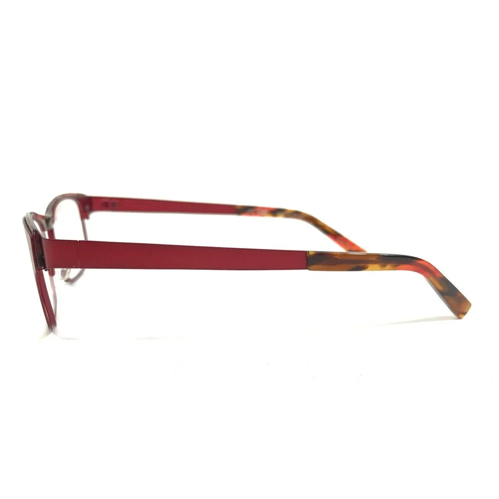 J.F. Rey Eyeglasses Frames JF2552 3090 Matte Red Orange Brown Tortoise 50-19-138